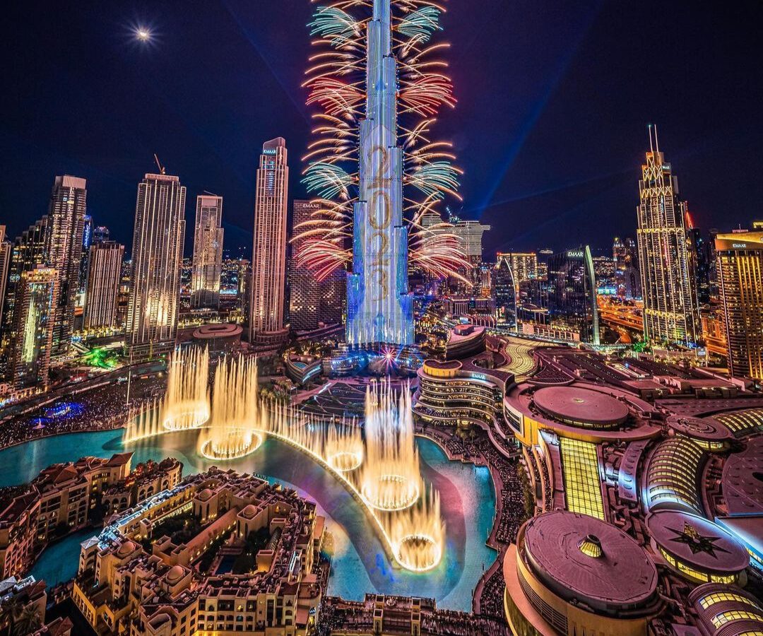 Where To Watch New Year's Eve Fireworks In Dubai
